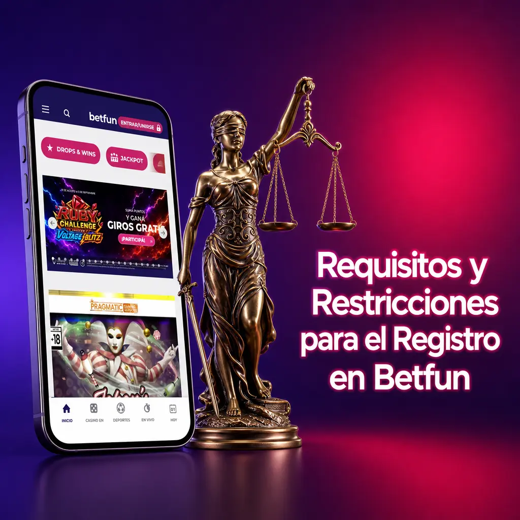 Requisitos y Restricciones para el Registro en Betfun