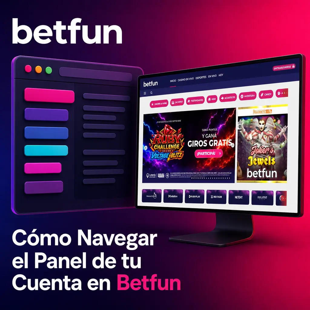 Cómo Navegar el Panel de tu Cuenta en Betfun