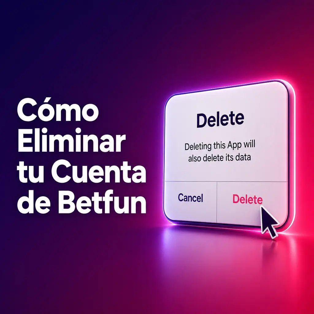 Cómo Eliminar tu Cuenta de Betfun