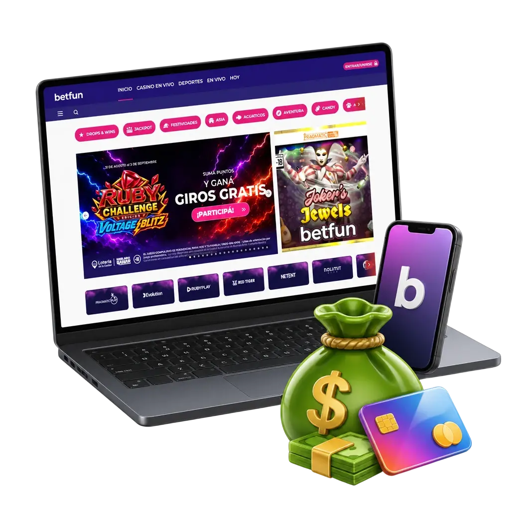 Métodos de Depósito en Betfun para Argentina