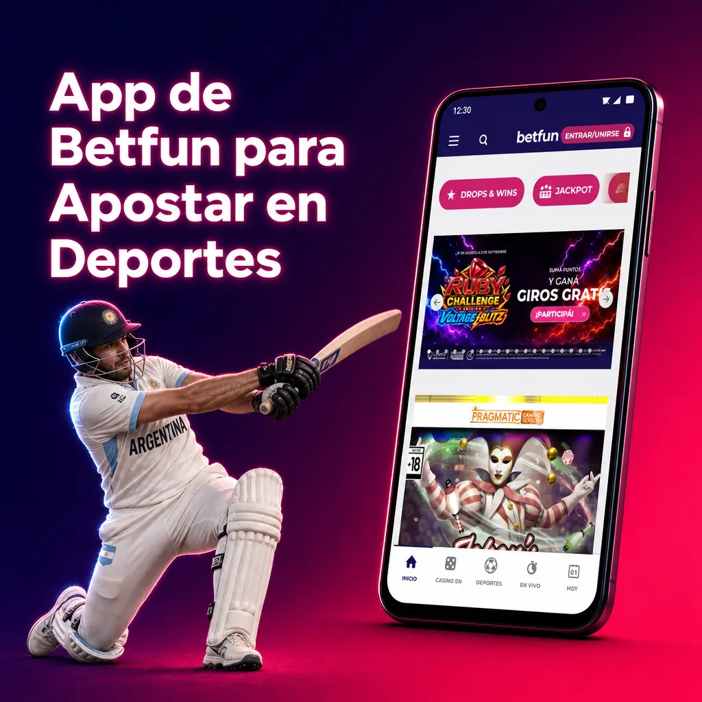 App de Betfun para Apostar en Deportes