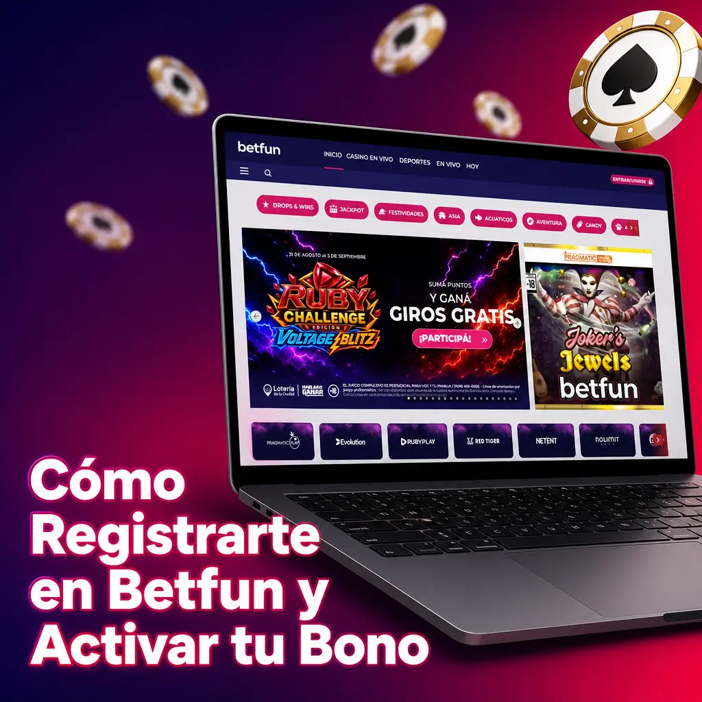 Cómo Registrarte en Betfun y Activar tu Bono