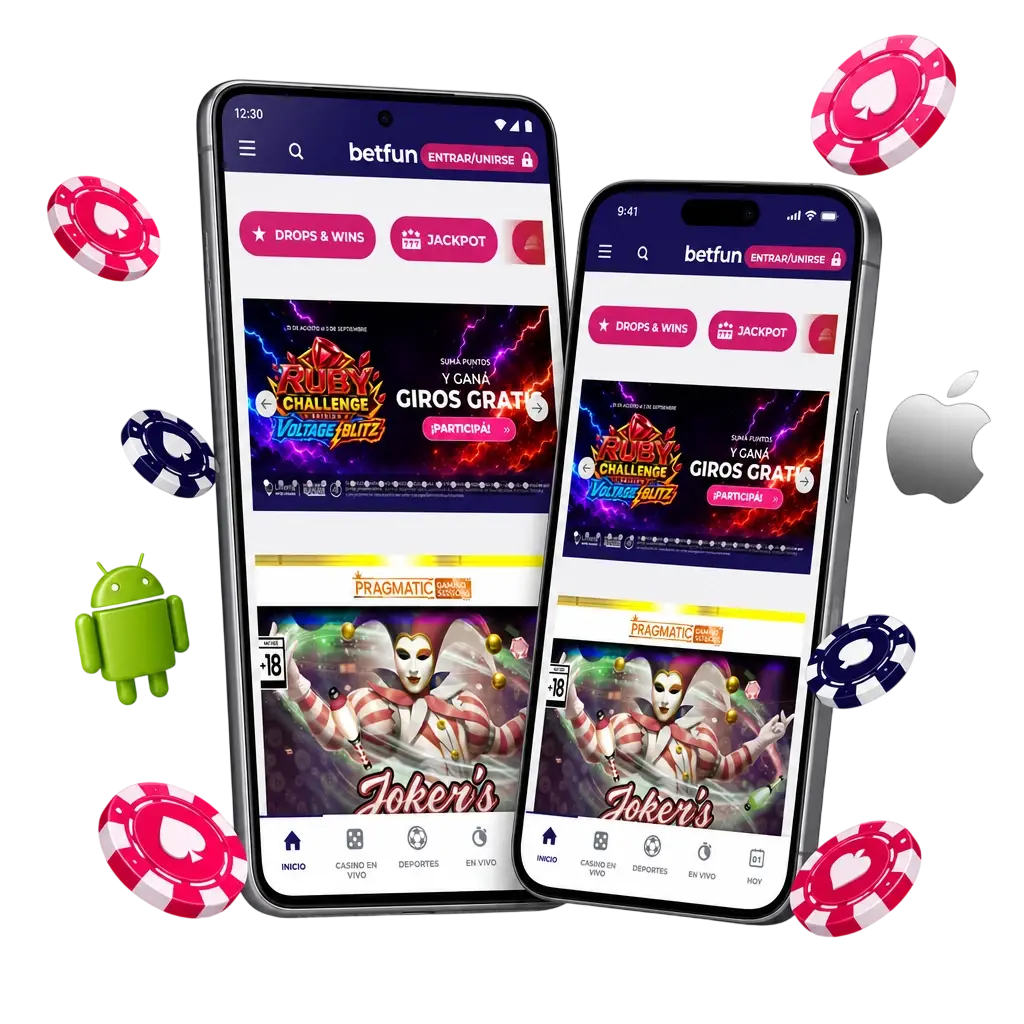 Descargá la App Betfun para Android (APK) e iOS en Argentina