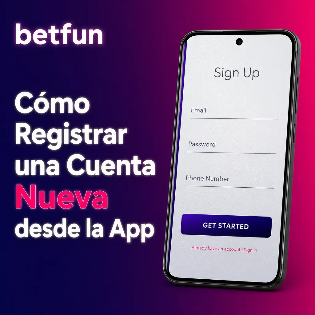 Cómo Registrar una Cuenta Nueva desde la App