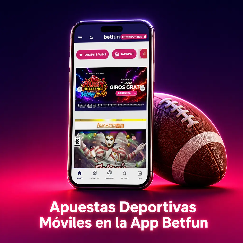 Apuestas Deportivas Móviles en la App Betfun