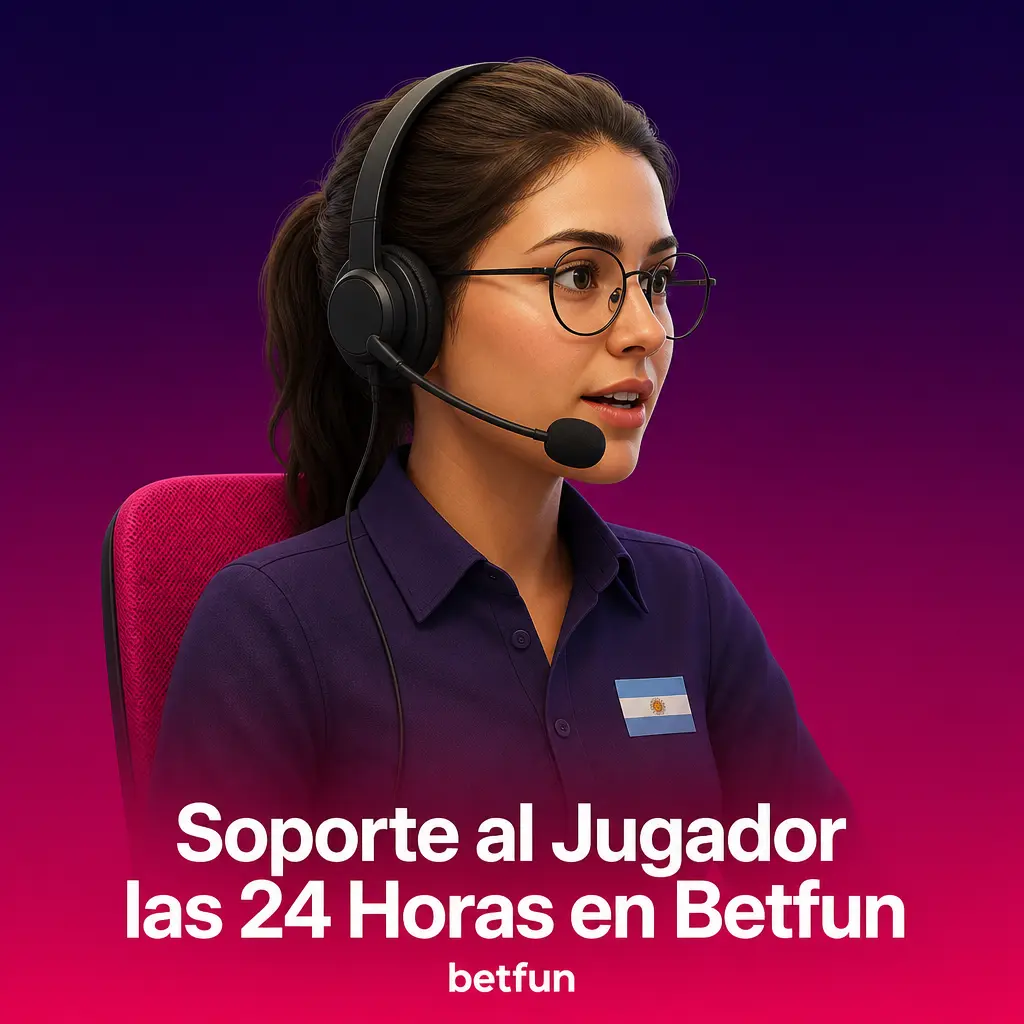 Soporte al Jugador las 24 Horas en Betfun