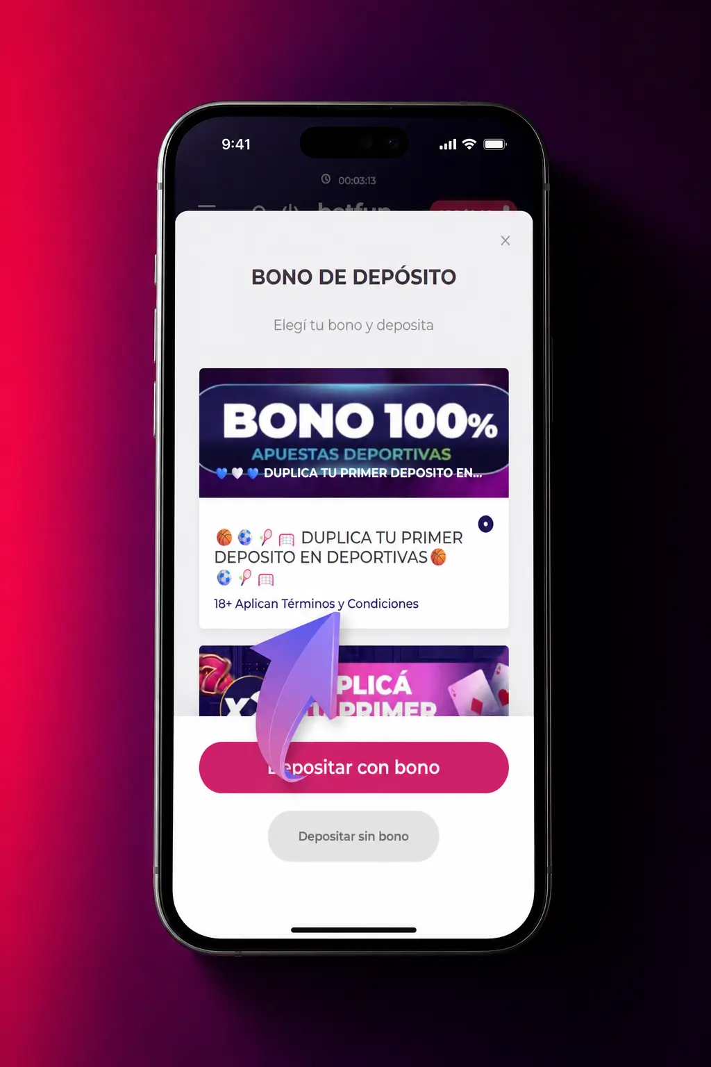Paso 3: Bono