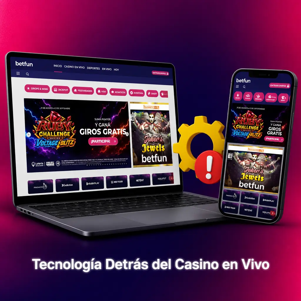 Tecnología Detrás del Casino en Vivo