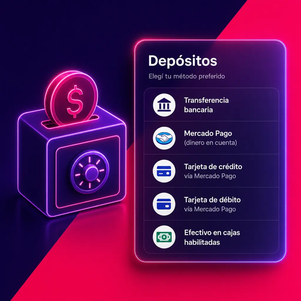 Métodos de Depósito en Betfun